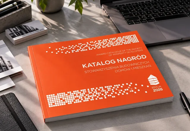 Katalog konkursu Złoty Sokół 2026 dla SBDiM, projekt OSIEMZERO